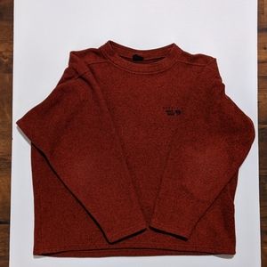 Mountain Hardware Red Polartec Pullover Sweater